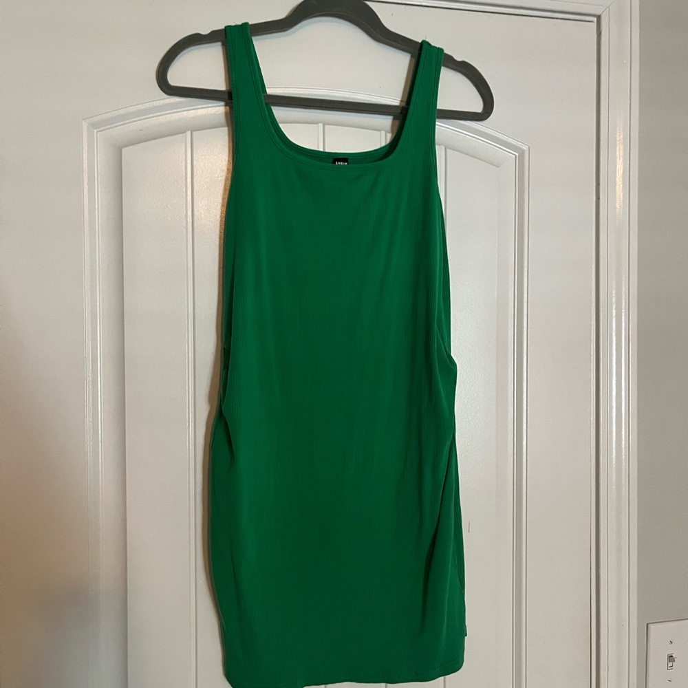 Green Mini Dress